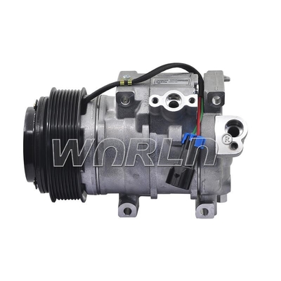 आर.सी.600.486 ऑटो एयर कंडीशनर कंप्रेसर के लिए 10SRE18C Máquina pá Carregadeira जॉन डियर 624k 544k - 24 वोल्ट पोलिया 8pk 126mm WXTK176