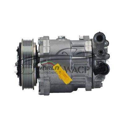 9800849780 कार एसी कंप्रेसर 7C16 6PK Peugeot407 CitroenC5 C6 2.7 3.0 के लिए WXPG054
