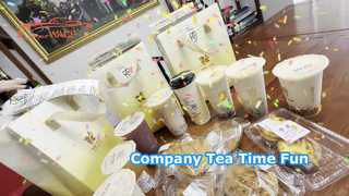 यह फिर से कंपनी में हमारी मज़ेदार दोपहर की चाय का समय है। धन्यवाद, वेक्सिंग कंपनी।